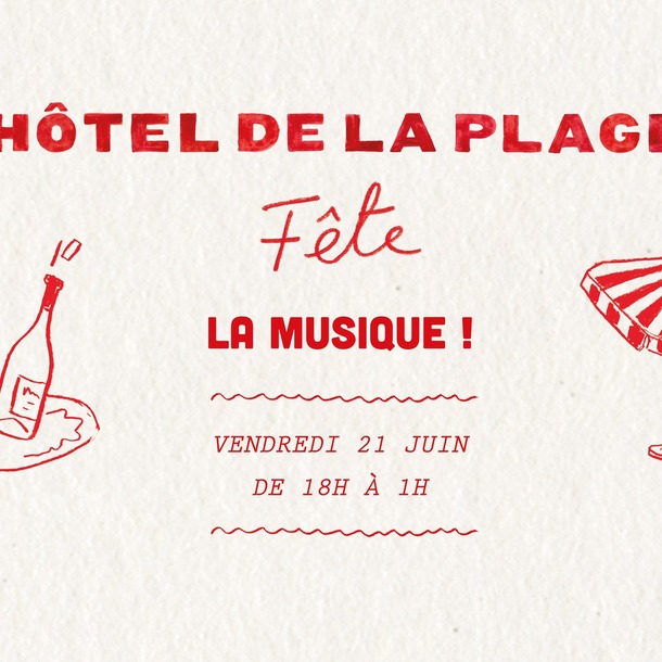 Fête de la musique de l'Hotel de la Plage